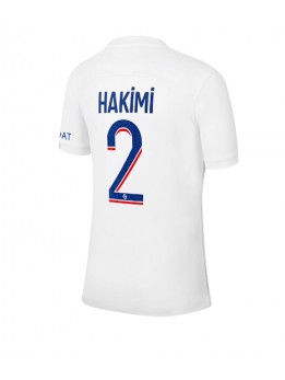 Paris Saint-Germain Achraf Hakimi #2 Ausweichtrikot 2022-23 Kurzarm